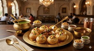 Pani Puri Gold Edition