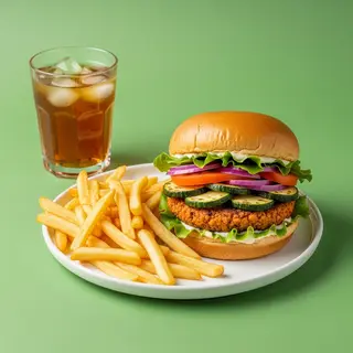 Menu Vegetable Burger