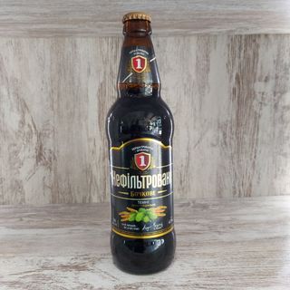 Cerveza "Bochkove" oscura no filtrada