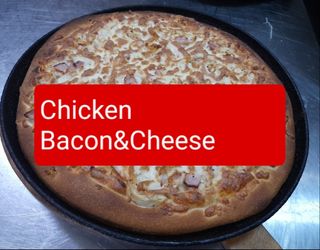 Pizza Chicken, bacon, cheese Ø 32cm