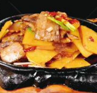 Manzo e patate alla piastra