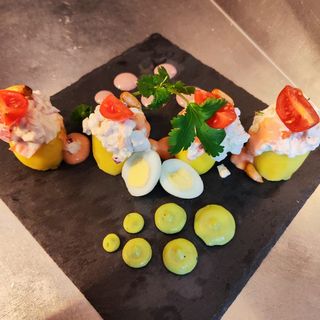 Causa De Langostinos 