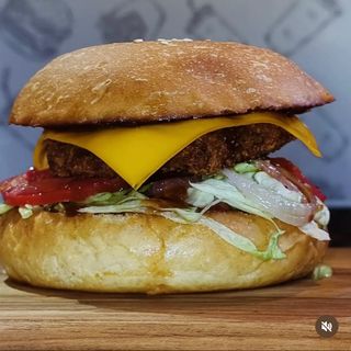 Chicken Schnitzel Burger