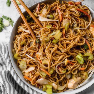 Chow Mein con verduras