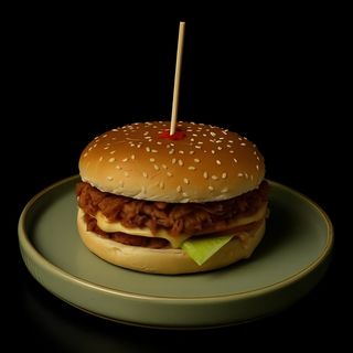 17. Crispy бургер