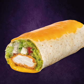 Cheesy Chicken Burrito