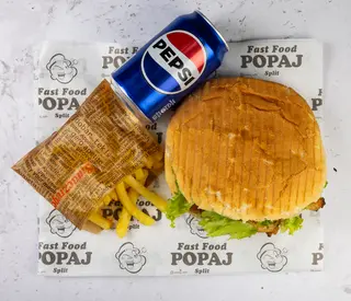 Piletina + pomfrit+ Pepsi 0,33l