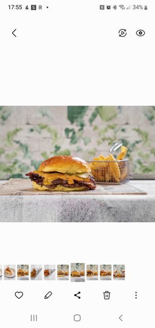 Emmy Burger con patatas dippers 