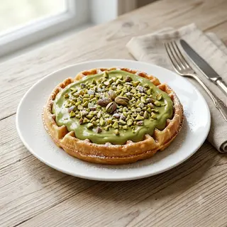 Gofre Pistacho