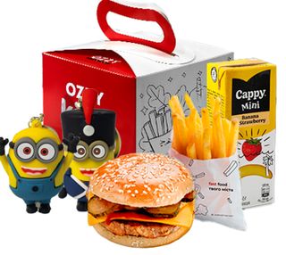 OZZY Kids [Чізбургер + Сік + Іграшка]