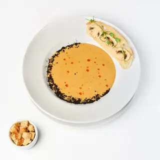 Крем-суп з грибів з крутонами (250/20/35г)