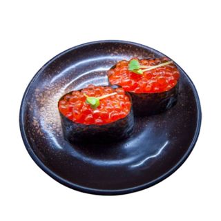Ikura Con Huevo De Pescado Rojo (2 Pzs.)