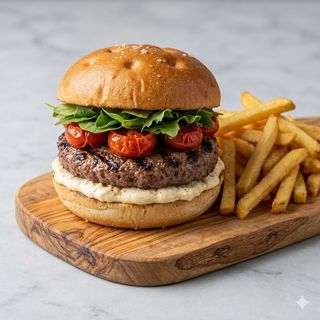 Hamburger di manzo