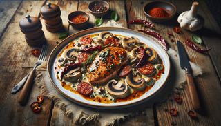 Piept de pui diavola