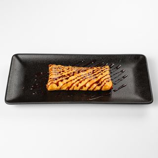 Fried crepe with Nutella