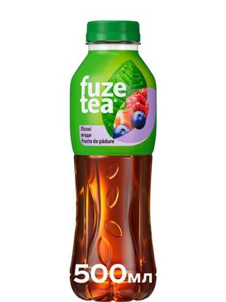 Чай холодний Fuze tea чорний зі смаком лісових ягід, 500 мл