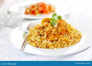 Gamba Biryani 