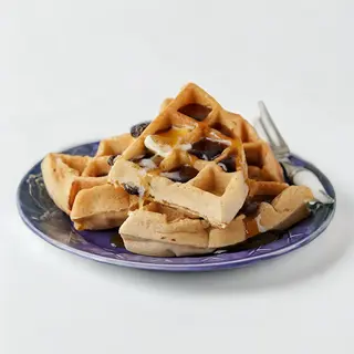 Waffles with raisin (1pc)