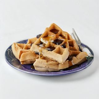 Waffles with raisin (1pc)