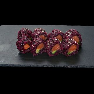 Uramaki Sake Avocado Black