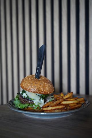 Burger Gorgonzola e Pera
