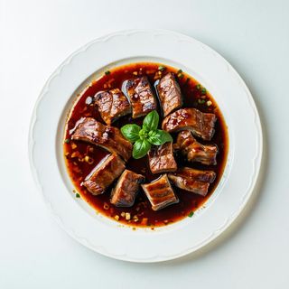 Costine di maiale in salsa char siu