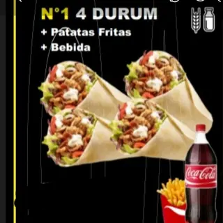 Oferta para Cuatro Personas(4 dürüm) 