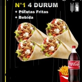 Oferta para Cuatro Personas(4 dürüm) 