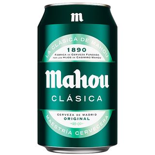 Cerveza Mahou Clásica Lata 33cl.
