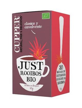 Infusion Just Rooibos Bio, 20Bolsas Cupper
