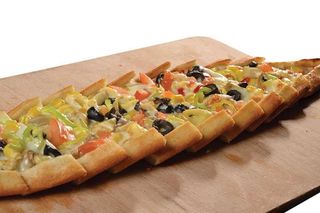 Pizza na turski način, vegetarijanska - Vejeterjan pide