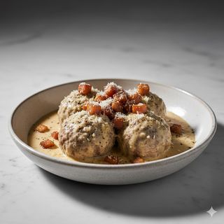 Polpette alla carbonara
