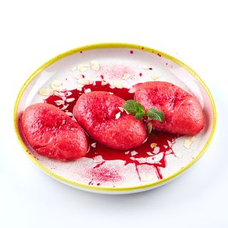 Вареники з вишнею на пару(300г)