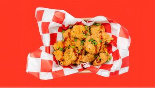 Kimchi-Mayoo Korean Fried Chicken
