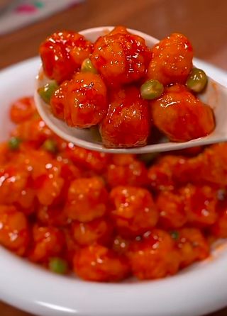 59. Пиле в сладко-кисел сос (600г)