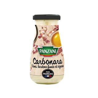 Sauce Carbonara 370G Pot Verre Panz  