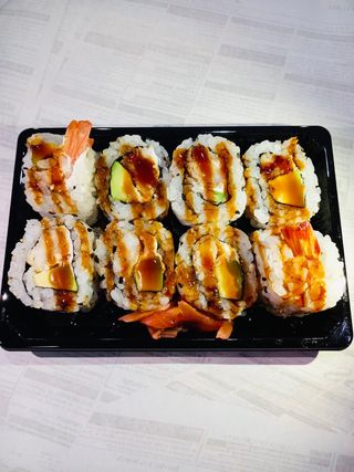 Roll gamba frita (8 pzs.)
