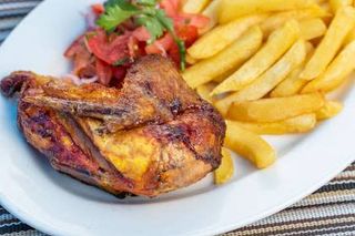 Dry fried chicken Exotic