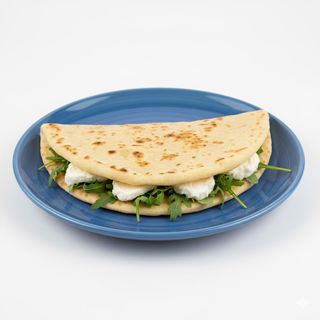 Piada con stracchino e rucola