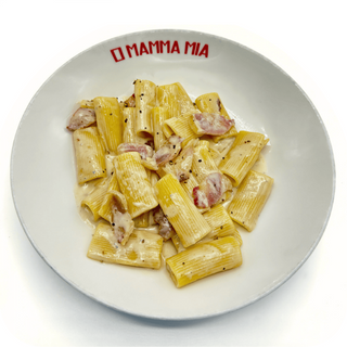 Rigatoni Gorgonzola e Guanciale