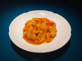 153. Pollo agrodolce