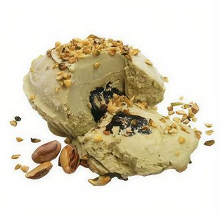 Tartufo artigianale pistacchio ripieno di fondente