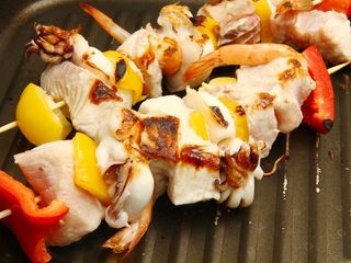 Brochette De Poisson
