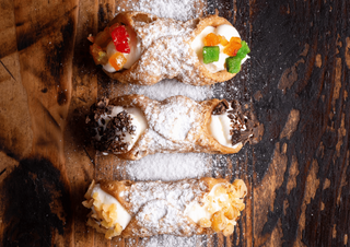 CANNOLI SICILIANI portie 3 cannoli