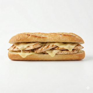 Baguette De Pollo Con Queso