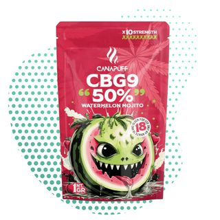 Canapuff Flor CBG9 50% Watermelon Mojito
