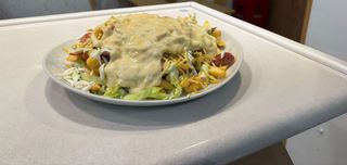 Salchipapa talla (M)