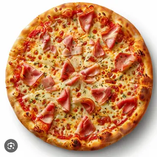 Pizza De Jamón Y Queso
