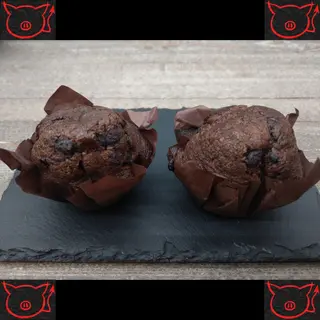 2 Mojicones De Chocolate Con Pepitas De Chocolate