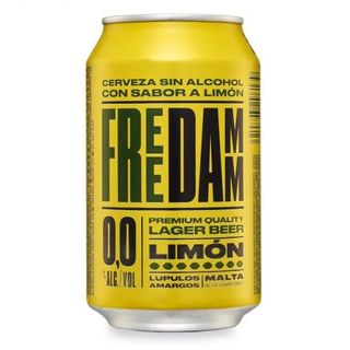 Cerveza FREE Damm Lager 0,0 limón